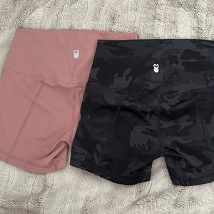 Set of 2 - Belle and Bell Crush Bloom Shorts worn 2x